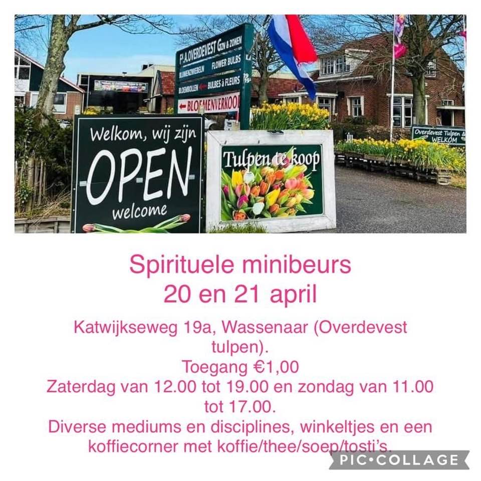 Bezoekers mini-beurs Wassenaar
