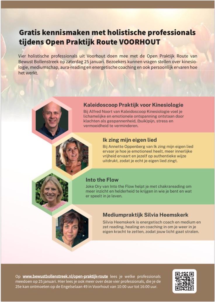 Open Praktijk Route Bewust Bollenstreek